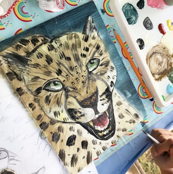 Summer Kids: Paint Awesome Animals 6-9yrs